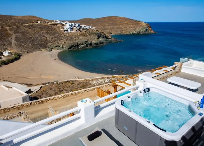 Seaview Oasis With Pool & Hot Tub Nyaraló Merhia-part